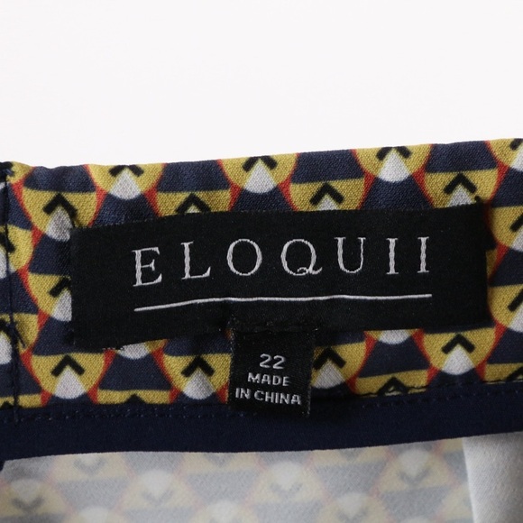 Eloquii Patterned Skirt - Picture 5 of 6